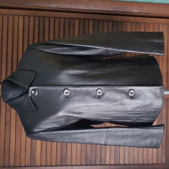 Liz Claiborne Jackets & Blazers - Liz Claiborne Genuine Leather Jacket Medium NWOT
